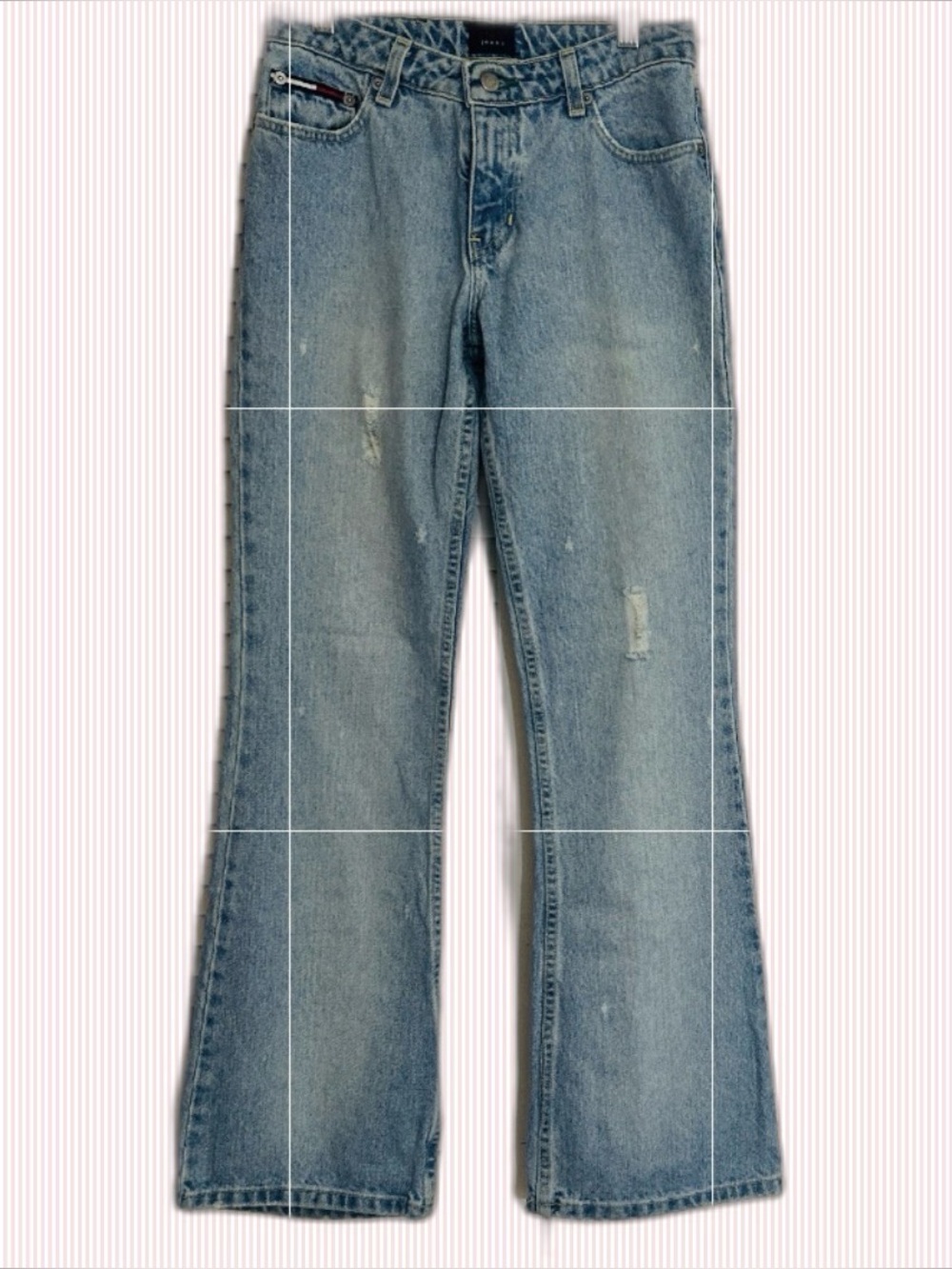 Vintage Tommy Hilfiger Women’s Light Blue Jeans